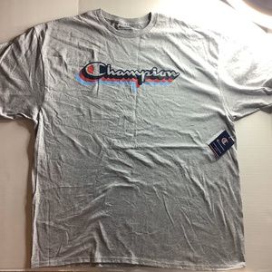 Champion gray shirt perfect for outgoing